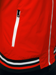 Moška bomber jakna rdeča OZONEE N/6197