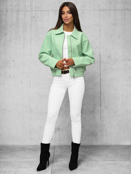 Ženska usnjena jakna metina OZONEE O/G116Z