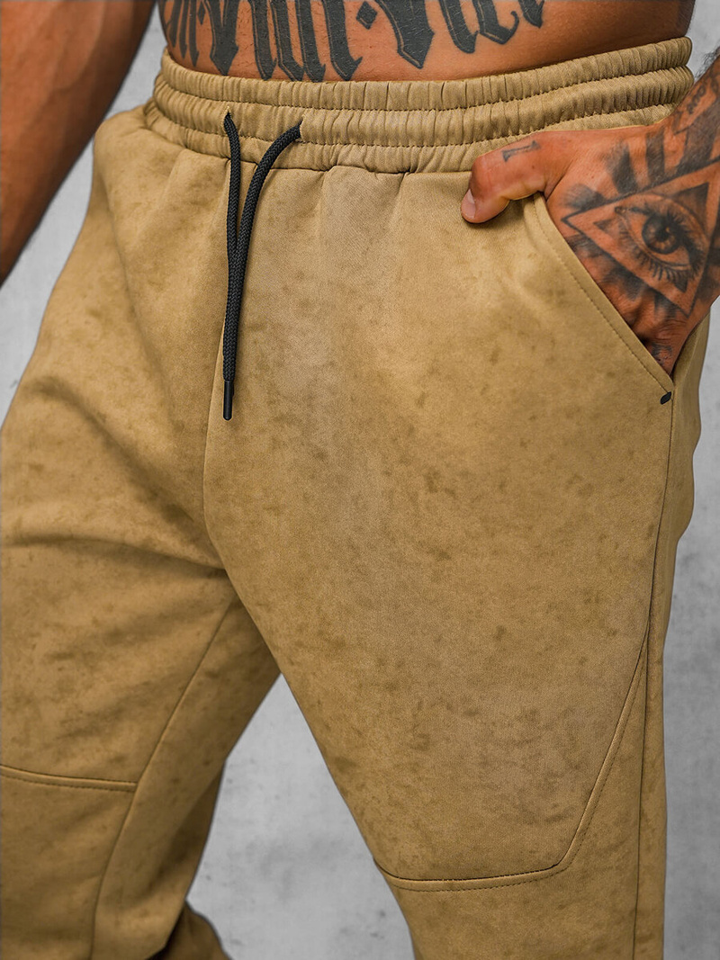 Moška trenirka camel OZONEE JS/27C6503/91