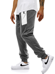 Moške športne hlače grafitne OZONEE JS/JZ11011