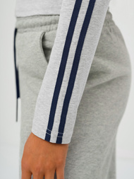 Ženski dvodelni komplet trenirka siva OZONEE JS/M60815AB