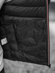 Moška prehodna jakna črna OZONEE JS/SM71