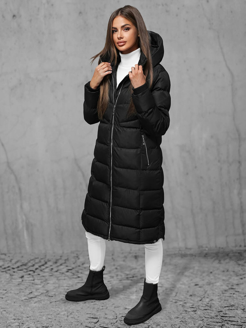 Ženska jakna črna OZONEE JS/M736/392