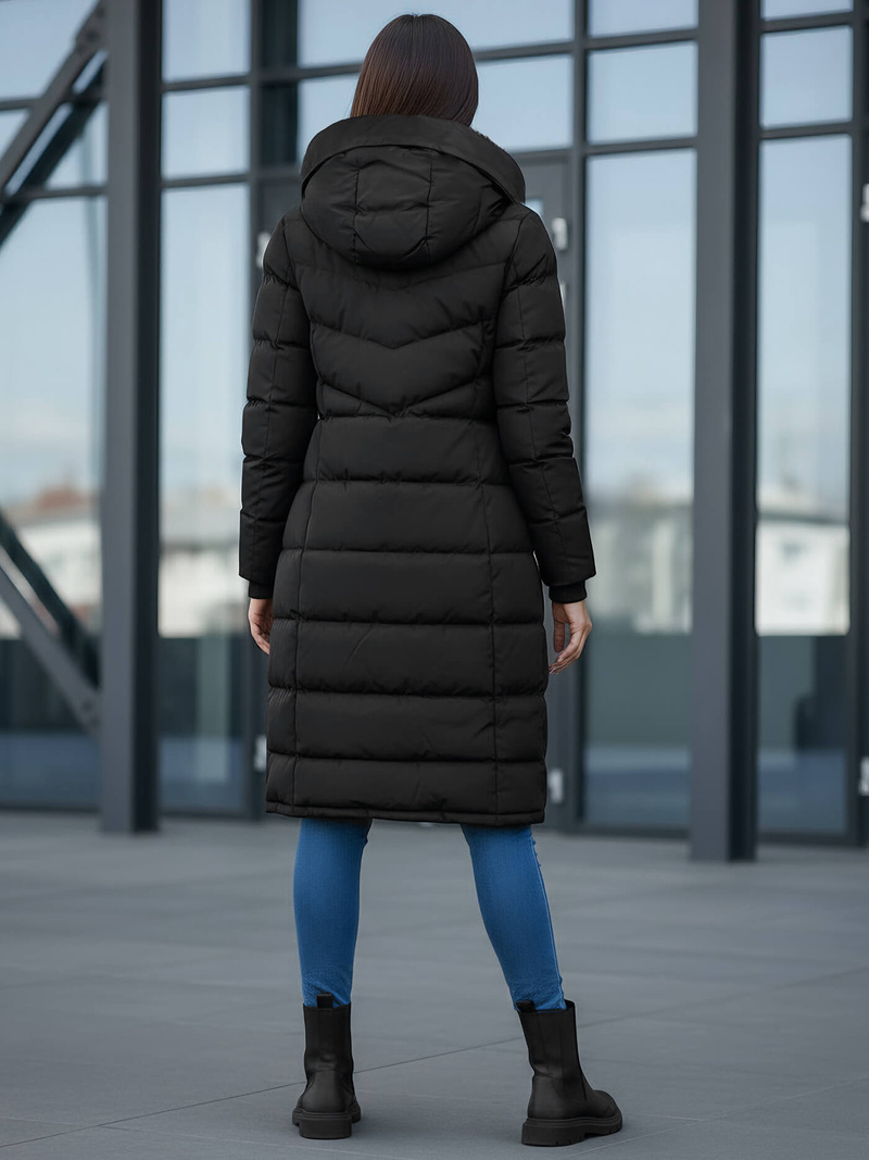 Ženska jakna črna OZONEE JS/M736/392Z