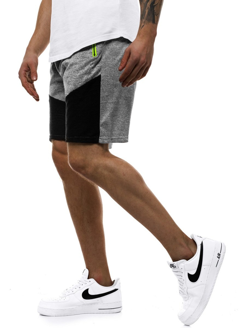 Moške kratke hlače sive OZONEE JS/KS2512