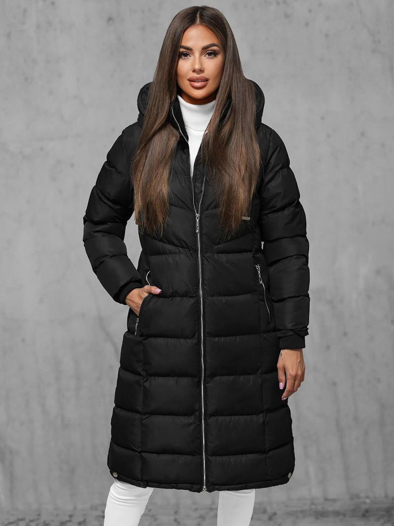 Ženska jakna črna OZONEE JS/M736/392