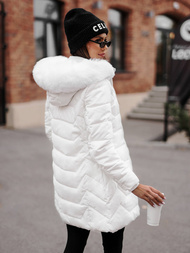 Ženska jakna bela OZONEE JS/16M9121/281Z