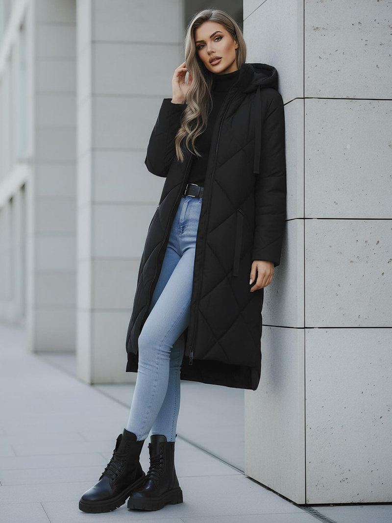 Ženska jakna črna OZONEE JS/5M3168/392Z