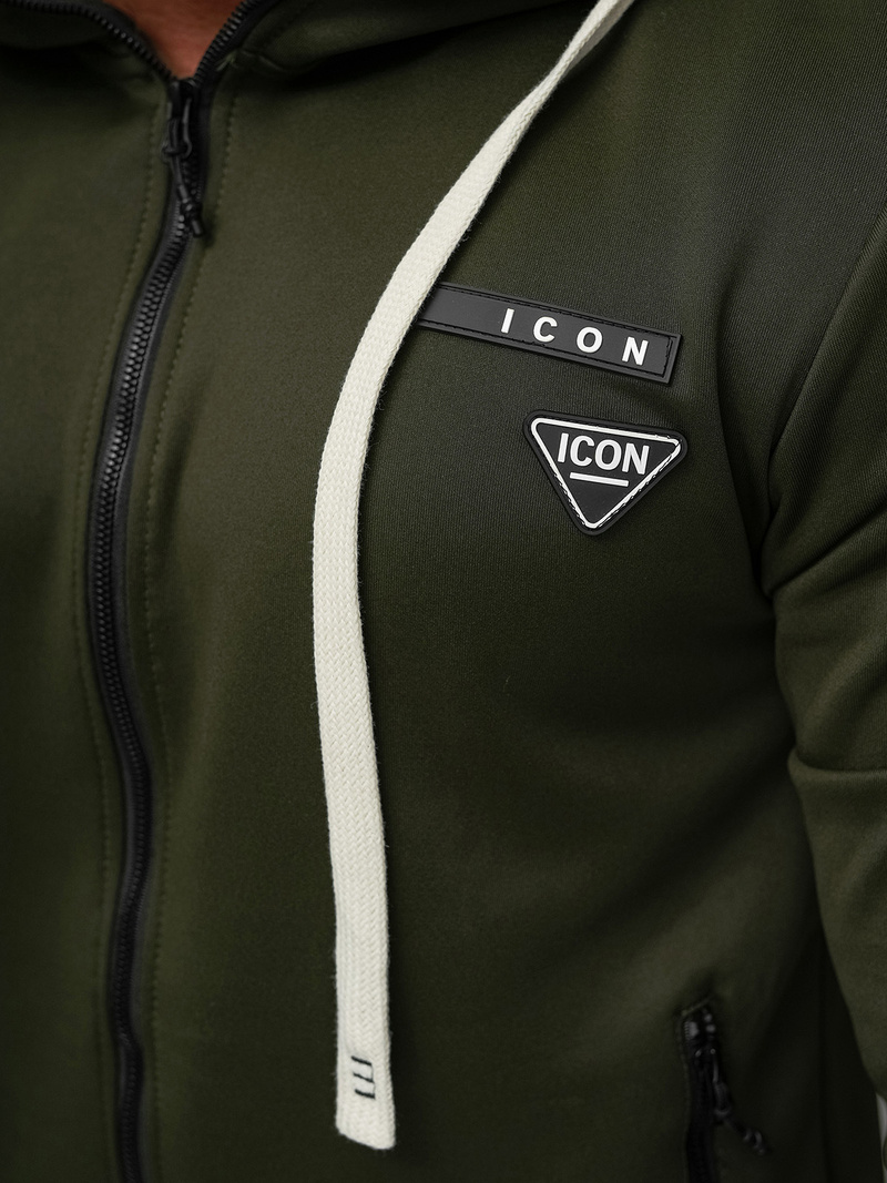 Moška trenirka kaki OZONEE O/LN11760