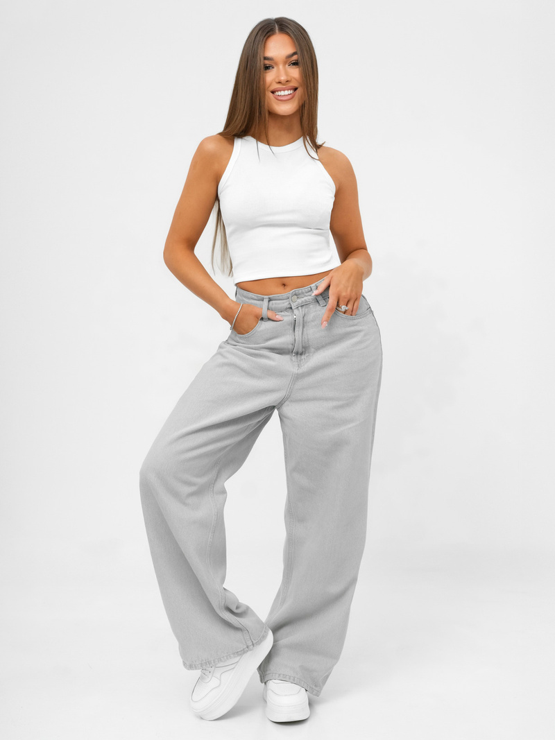 Ženski brezrokavnik beli OZONEE JS/96T665/1