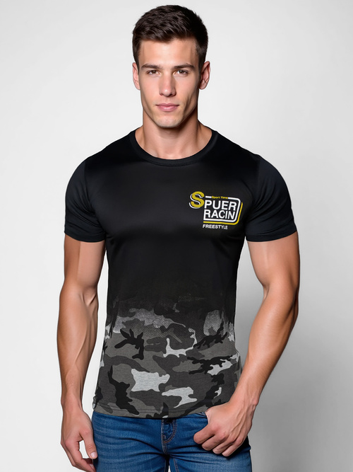 Moška Majica Siva OZONEE JS/S985/2Z