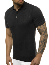 Moška polo majica črna OZONEE L/2495