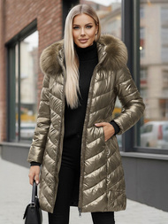 Ženska jakna zlato OZONEE JS/16M9100/403Z