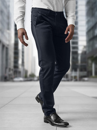 Moške hlače chino mornarsko modre OZONEE V/5100