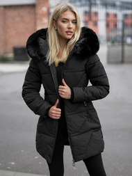 Ženska jakna črna OZONEE JS/16M9099/392Z