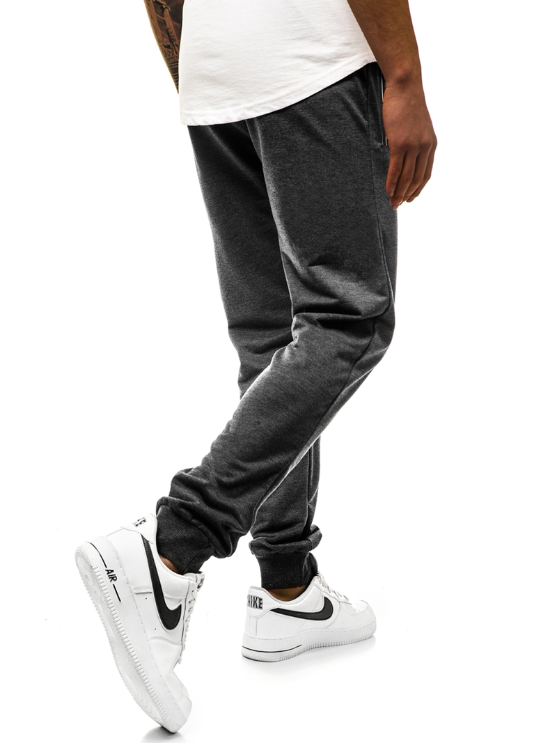 Moške športne hlače grafitne JS/XW001S