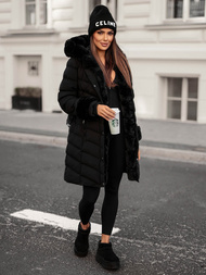 Ženska jakna črna OZONEE JS/5M3156/392Z