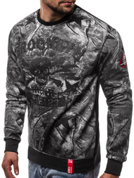 Moška jopa siva OZONEE JS/DD250Z