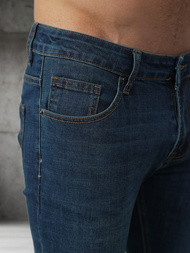 Moške kavbojke temno modre OZONEE O/JK2895A