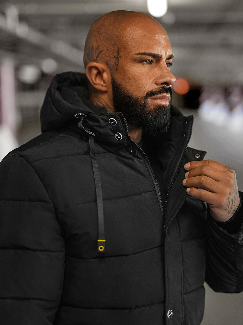 Moška jakna črna OZONEE JS/57M7503/392