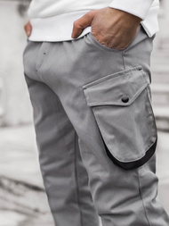 Moške hlače jogger sive OZONEE A/705