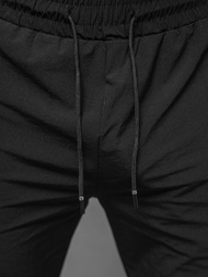 Moške Hlače Črne OZONEE O/DC468