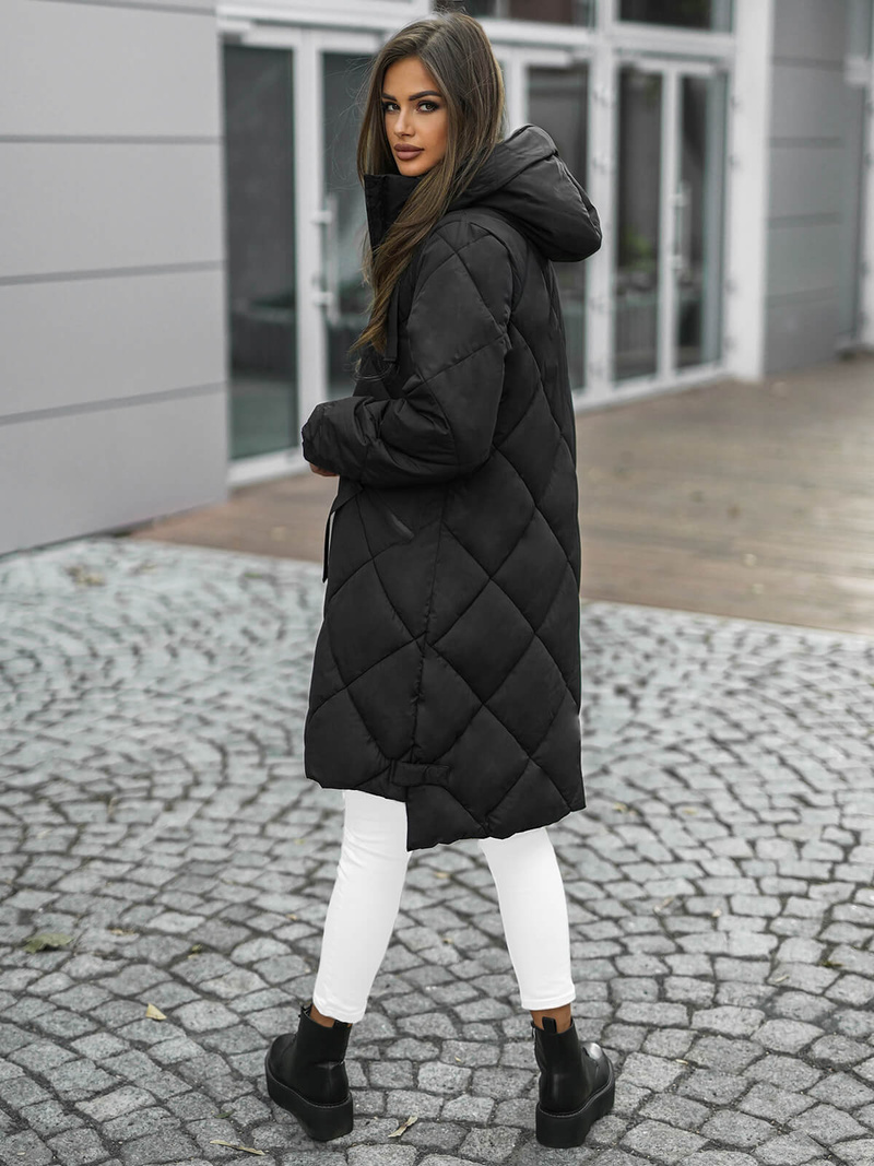 Ženska jakna črna OZONEE JS/5M3168/392Z