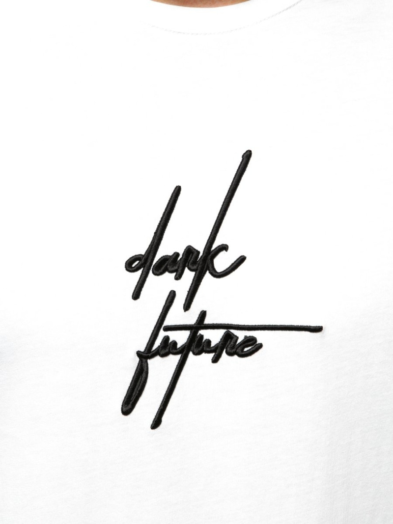 Moška majica brez rokavov bela OZONEE MACH/M1176