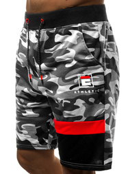 Moške kratke hlače sive OZONEE JS/KK300160