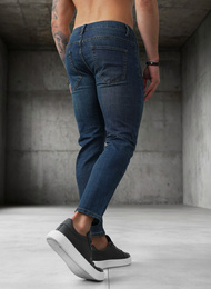 Moške kavbojke temno modre OZONEE O/JK2895A