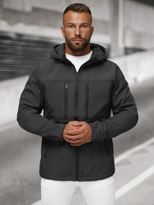Moška softshell jakna grafitna OZONEE JS/27B6525/5