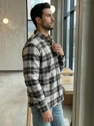 Moška srajca siva OZONEE V/V172Z