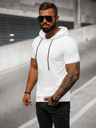 Moška navadna majica beli OZONEE JS/8T955/1