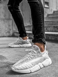 Moške superge belo-črne OZONEE O/503