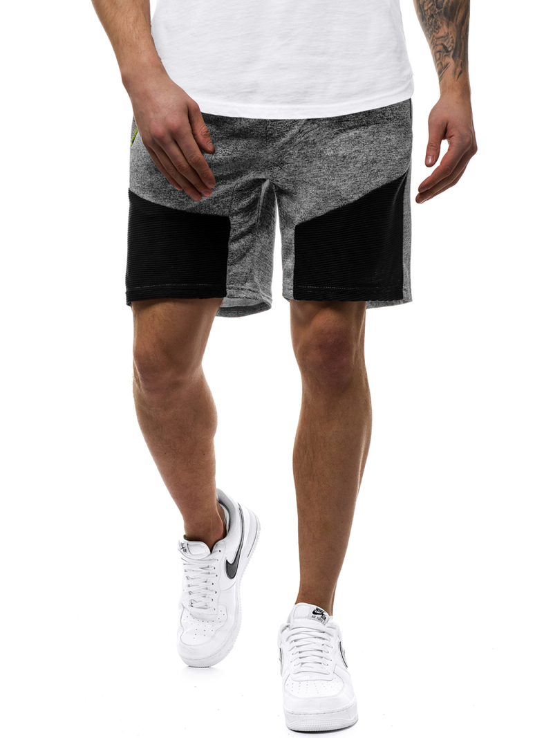 Moške kratke hlače sive OZONEE JS/KS2512