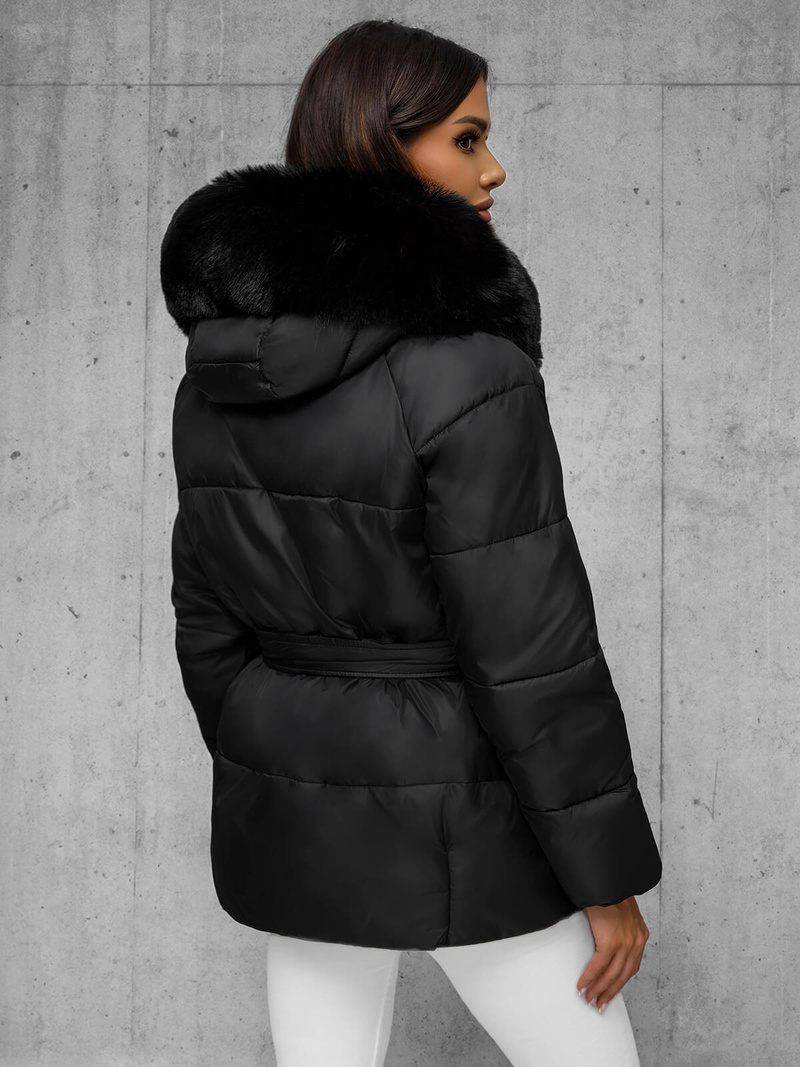 Ženska jakna črna OZONEE JS/16M9206/392Z