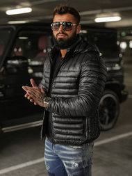 Moška jakna črna OZONEE JS/16M9336/392BZ