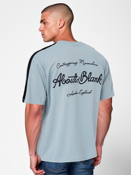 Moška majica svetlo-modra OZONEE O/QQ1195Z