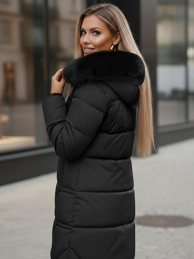 Ženska jakna črna OZONEE JS/16M9099/392Z