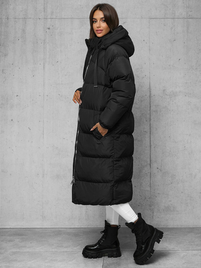 Ženska jakna črna OZONEE JS/5M3163/392Z