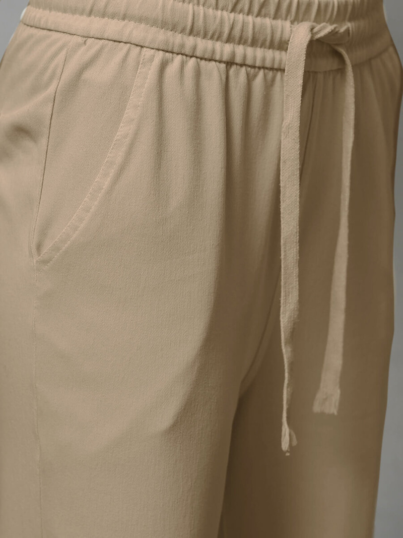 Ženske Kavbojke Bež OZONEE O/330097