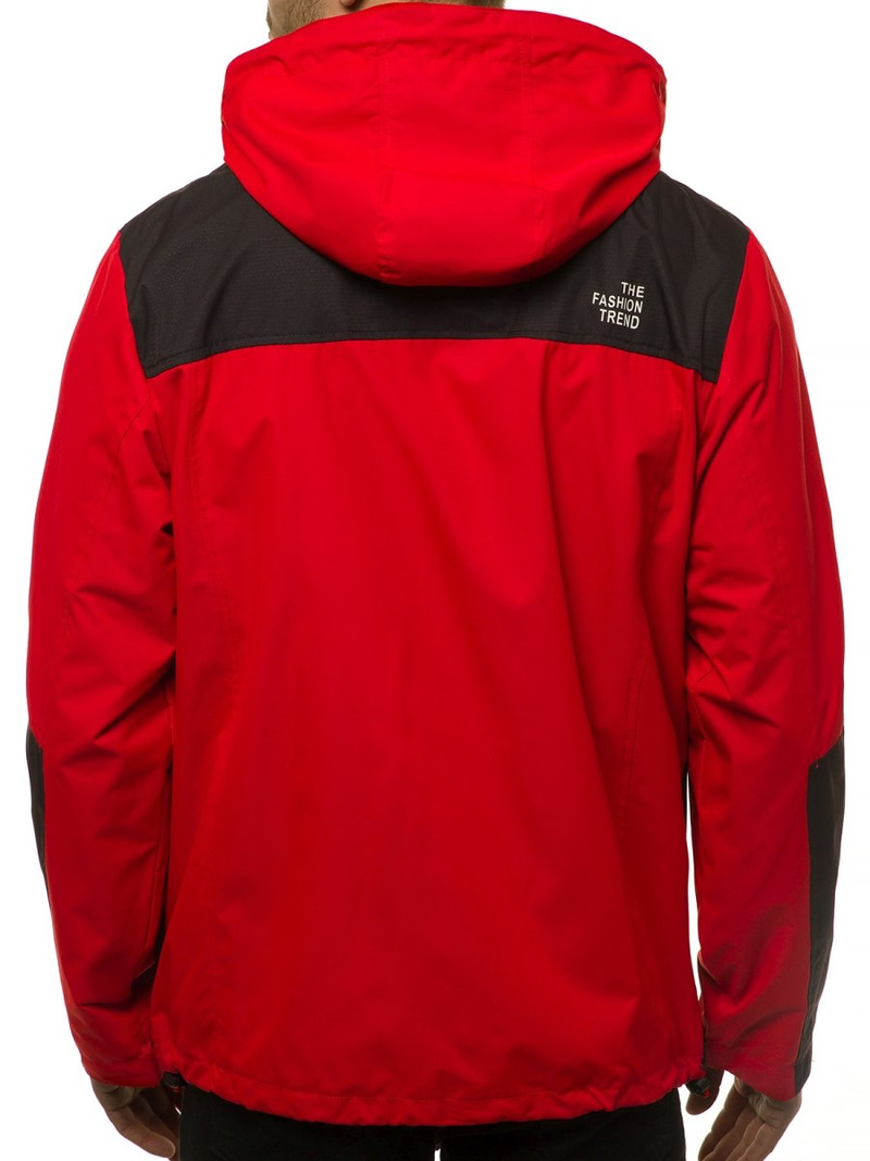 Moška prehodna jakna rdeča OZONEE MG/2512