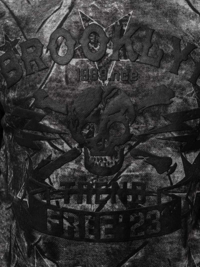 Moška jopa siva OZONEE JS/DD250Z