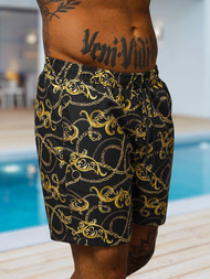 Moške kopalne kratke hlače črne OZONEE O/MTK4474