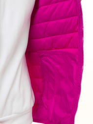 Ženska prehodna jakna fuksije OZONEE JS/M23037/14