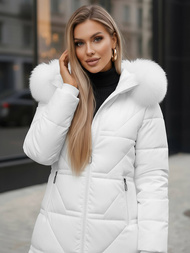 Ženska jakna bela OZONEE JS/16M9099/281Z