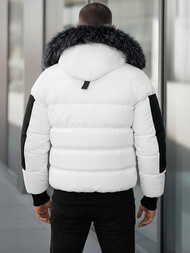 Moška zimska jakna bela OZONEE O/M798Z