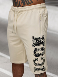 Moška trenirka bež OZONEE JS/27C6531/6