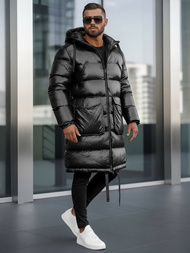 Moška zimska jakna črna OZONEE O/M3205Z