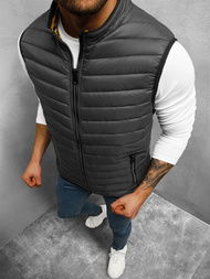 Moški brezrokavnik grafitni OZONEE N/7103/4